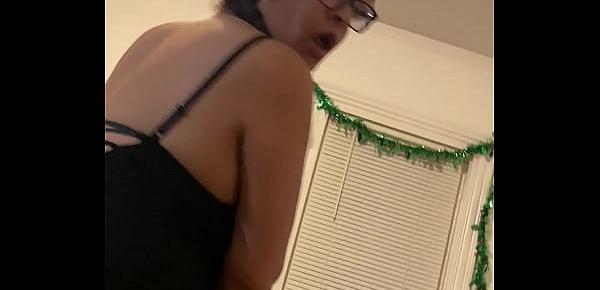  Anna Maria Mature latina Sexy Dominican MILF in black lingerie add me on twitter @annamariawny
